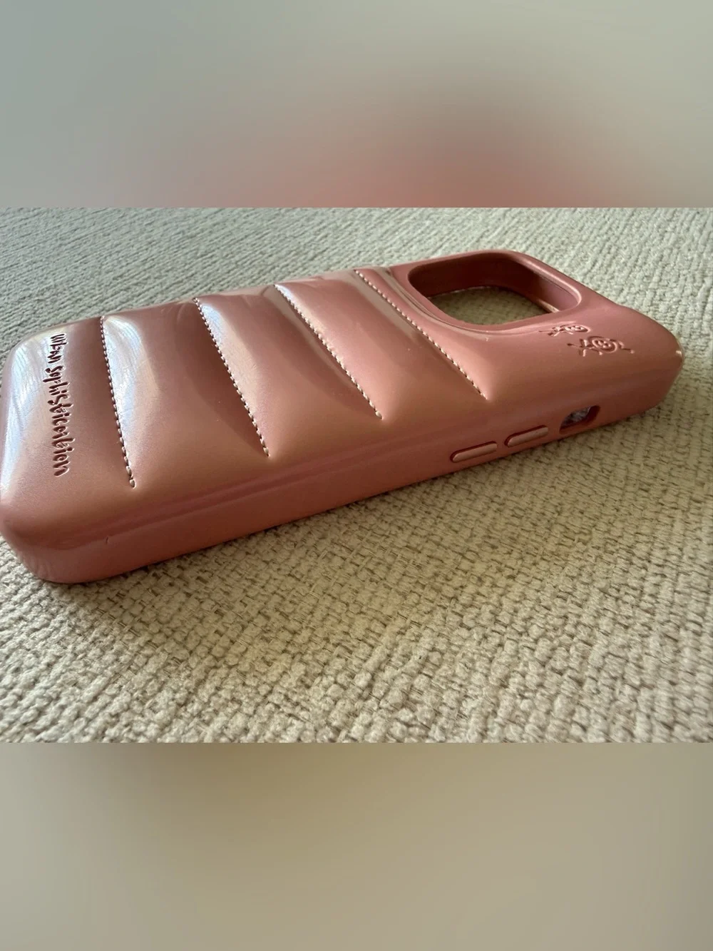 Urban sophistication The Puffer Case Ballerina iPhone 16 pro